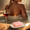 ZIVONA Ceramic Soap Dish for Bathroom, Bar Soap Holder with