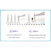 V Shape Lashes Extensions Professional Makeup Individual Lashes Lower Eyelashes