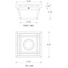 c cattleya 2-Light Motion Sensor Ceiling Light Fixture Outdoor Flush