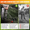 Electric Weed Wacker Cordless Eater Battery Powered, 21V Lightweight Stringless