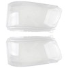 AUTOKAY Left and Right Clear Headlight Lens Shell Cover Fits