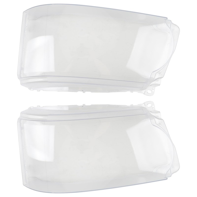 AUTOKAY Left and Right Clear Headlight Lens Shell Cover Fits