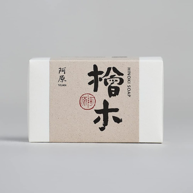YUAN New Hinoki Soap, Hinoki, 4.1 oz (115 g)