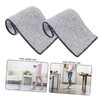 Healvian 10pcs Microfiber Mop Pads Reusable Cleaning Mop Cloths for