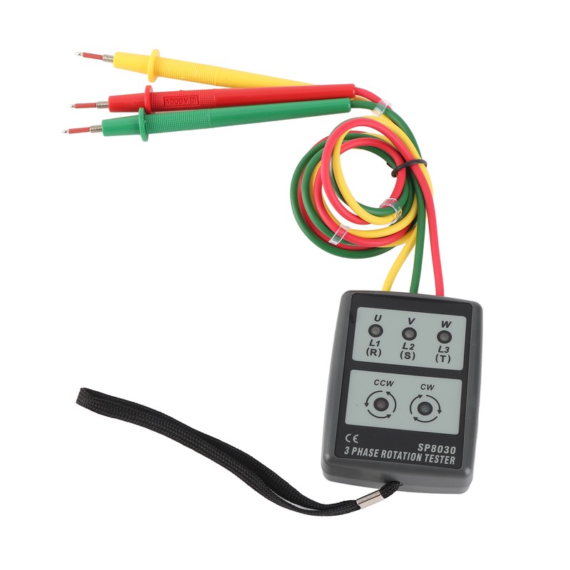 3 Phase Alternating Current Phase Meter Compact 3P Alternating Current