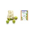 beeskin Beeswax Cloth Bag - Mix of Beeswax Cloth and