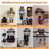 OMISRUIS Motorcycle Helmet Holder Wall Mounted Helmet Holder Wall Mount