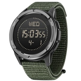 Militär Uhr Herren Digitaluhr Kompass Schrittzähler ohne app und Handy Kalorienzähler Herrenuhr Digital Armbanduhr Outdoor Tactical Watch Military 5 ATM Wasserdicht Stoppuhr Sport Chronograph Jungen