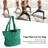 Yoga Mat Carrier Tote Portable Storage Canvas Carryall Shoulder Bag