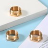 3 pieces reducer 3/4 to 1/2 inch, brass reducer thread