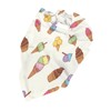 vercosee Ice Cream Summary Dog Bandanas,Adorable Pet Triangle Bib Scarf