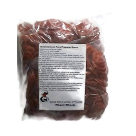 Mexican Duros, Wagon Wheels 2 Lb Bag, Frituras Mexicanas