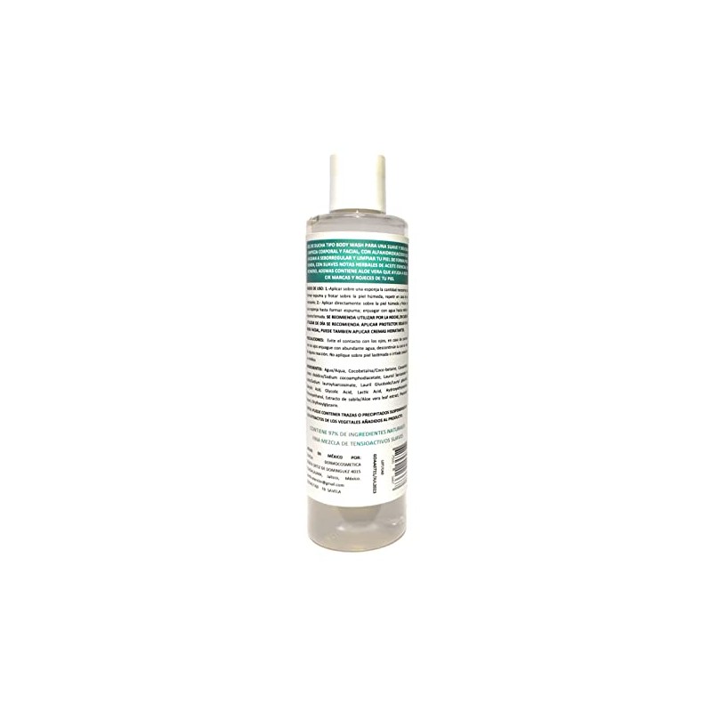 Gel de ducha para piel con tendencia grasa 250ml, AHA´s