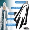 Seaworks Steel Dual Feed Muff Style Heavy Duty Steel Boat