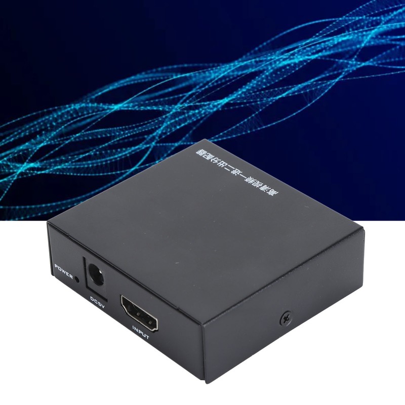 HD Multimedia Interface Splitter 1 in 2 Out Display Duplicator
