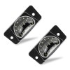 D-lumina 2pcs LED License Plate Lights Tag Lamp For 2002-2009