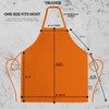 GREEN LIFESTYLE 12 Pack Bib Apron - Unisex Apron Bulk