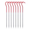 Boundless Voyage 8 Pieces Titanium Alloy Camping Pegs Ultralight Heavy