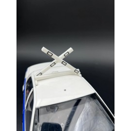 Non Operating Lightbar 1/18 NYPD Highway Patrol Style High Riser Lightbar New York Police Sheriff Car