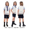 BOBOYOYO - Chaleco unisex de punto trenzado 100% algodón, uniforme