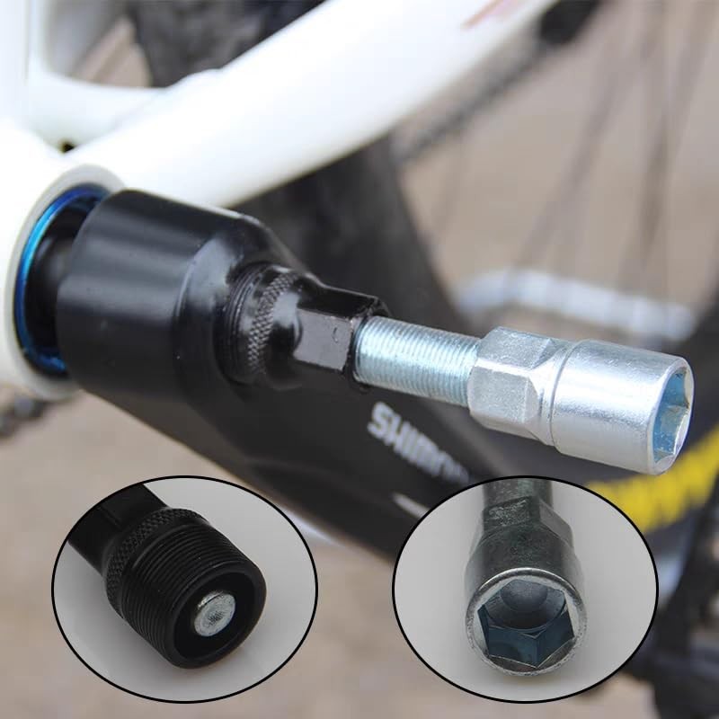 Bicycle crank puller, bicycle crank puller, square crank arm, crank