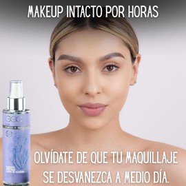 GOC, Fijador de maquillaje, Fixer Skin, Aporta larga duración a todo el maquillaje, Ideal para todo tipo de pieles, Brinda hidratación a la piel, GFIX