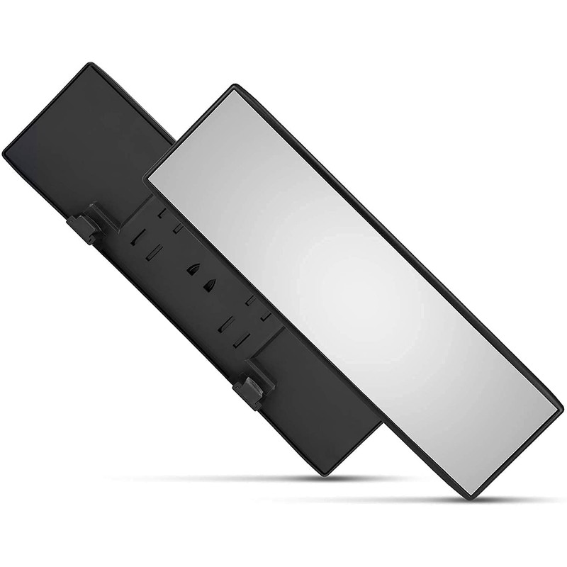 Verivue Universal Panoramic 12-Inch Rear View Mirror, Anti-Glare Wide Angle