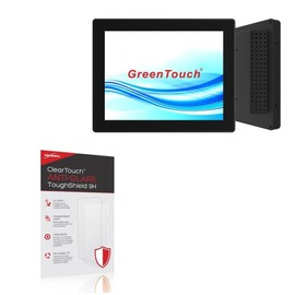 BoxWave Screen Protector Compatible With GreenTouch Open Frame Touch Monitor (10.4 in) - ClearTouch Anti-Glare ToughShield 9H (2-Pack), Anti-Glare 9H Tough Flexible Film Screen Protector