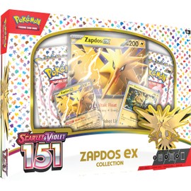 Pokemon TCG Scarlet & Violet 3.5 Pokemon 151 Zapdos Ex Box