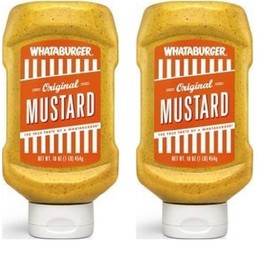 Whataburger Original Mustard - 16 Oz., (Pack of 2)