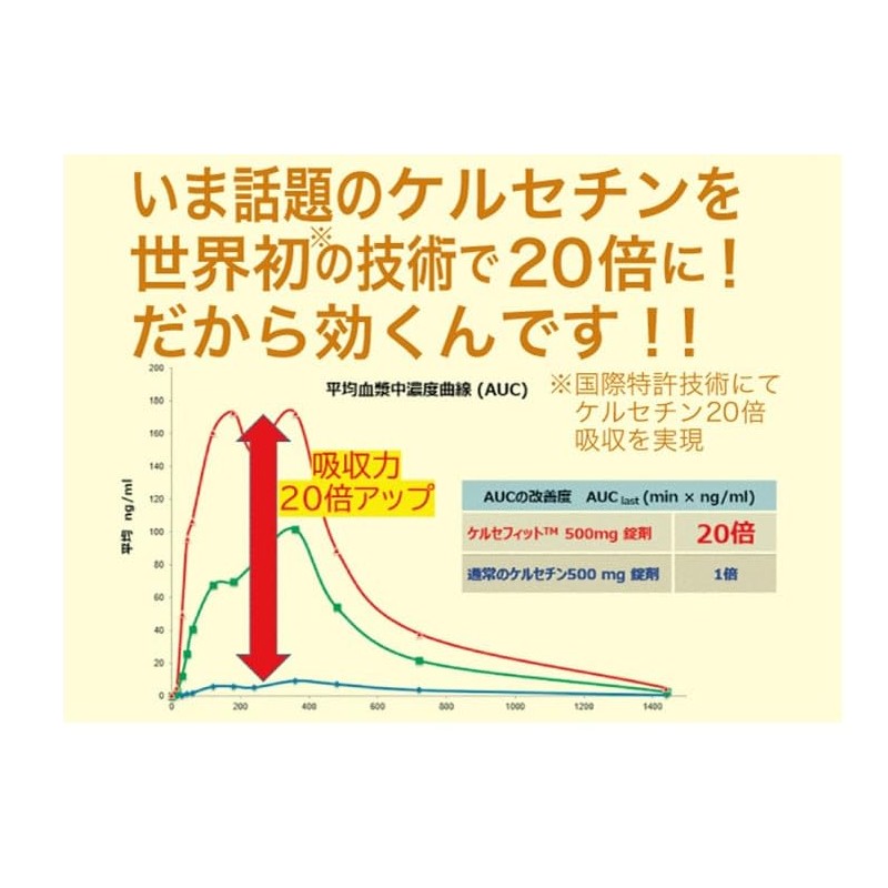 グズピタ サプリメント ケルセチン 20倍吸収 ケルセフィット 乳酸菌生産物質 酪酸 酢酸 鼻 づまり