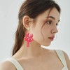 CYV Boho Lobster Crawfish Animal Statement Dangle Stud Earrings for