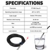 PT1000 Temperature Sensor 3 Metres Waterproof Temperature Sensor with PVC