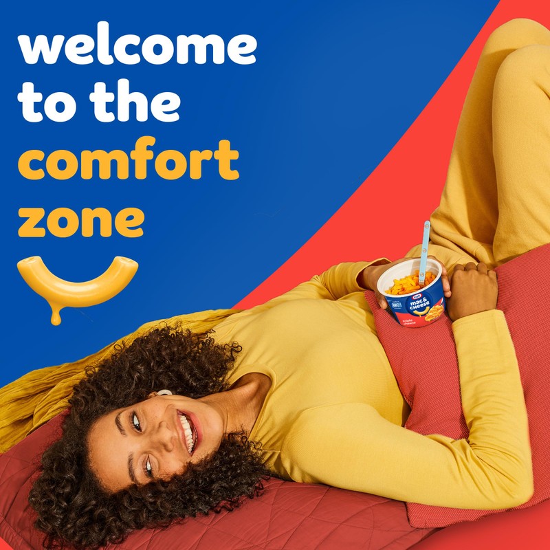 Kraft Triple Cheese Macaroni & Cheese Easy Microwavable Dinner (24