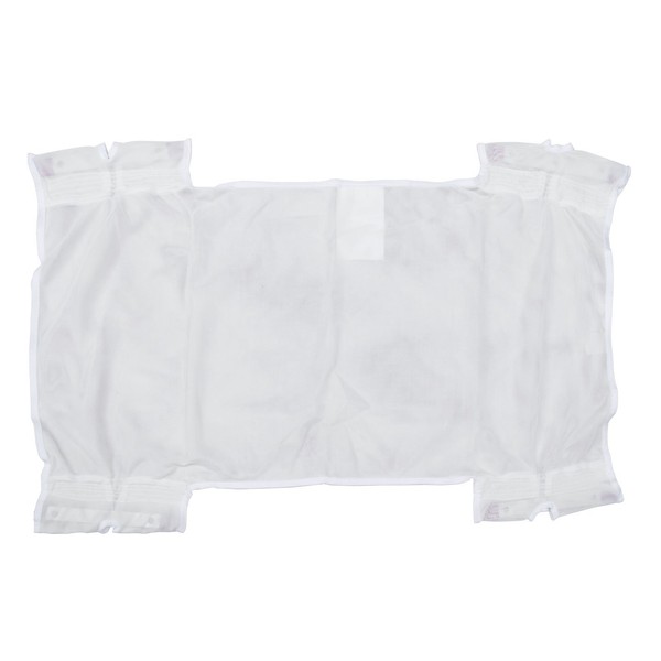 Drive Medical Patient Lift Sling Without Commode Cutout, Polyester Mesh, White, 26 Inch x 40 Inch
