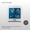 Braun Digital Radio Alarm Clock Central European Time Zone (CET)