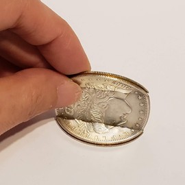 Folding Morgan Coin