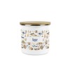 Purely Home Seaside Maritime Sugar Canister - Sailing Fishing Coastal