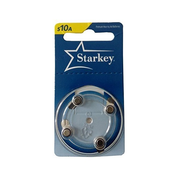 Starkey Hearing Aid Batteries Size 10 Premium Hearing Aid Batteries, 40 Pack