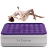 Hi Explore Air Mattress Queen with Built in Pump Raised,