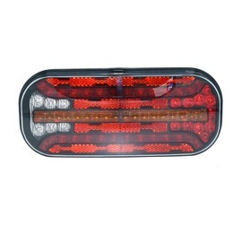 Fristom FT-230 LED Rear Light Left 12V/24V 5-Pin Bayonet, KZL NSL Car Trailer Truck Rear Light