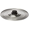 Ibili Cover Prisma 22-26 cm of Stainless Steel, Silver
