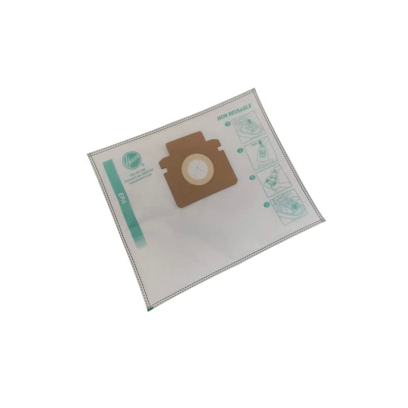 Hoover H90 Vacuum Cleaner Bags, Original, Microfiber, Pure EPA, Anti-Odor,