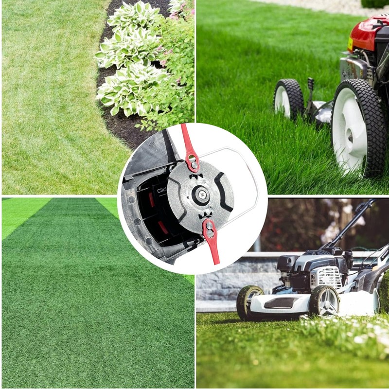 AIWMQYYF Grass Trimmer Blade Head, Disc Mower Cutter Head Plastic