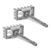 Square Hole Cutter for Electrical Box, Manganese Steel Rectangle Slot