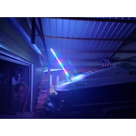 Weiss boat supply Led whip boat stern light RGB plug and play