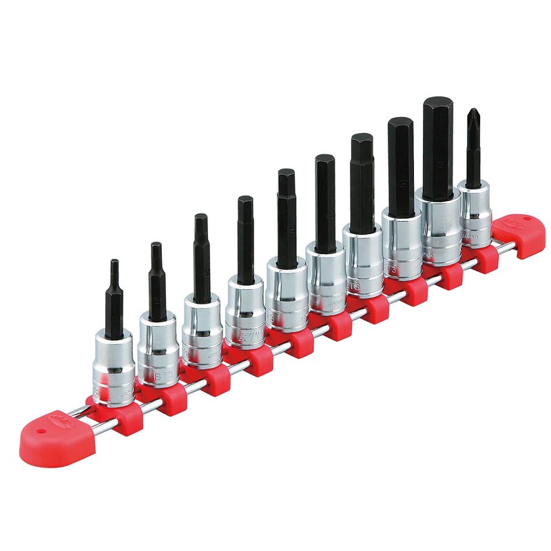 Kyoto Machine Tools (KTC) Hexagon Bit Socket Set TBT310H