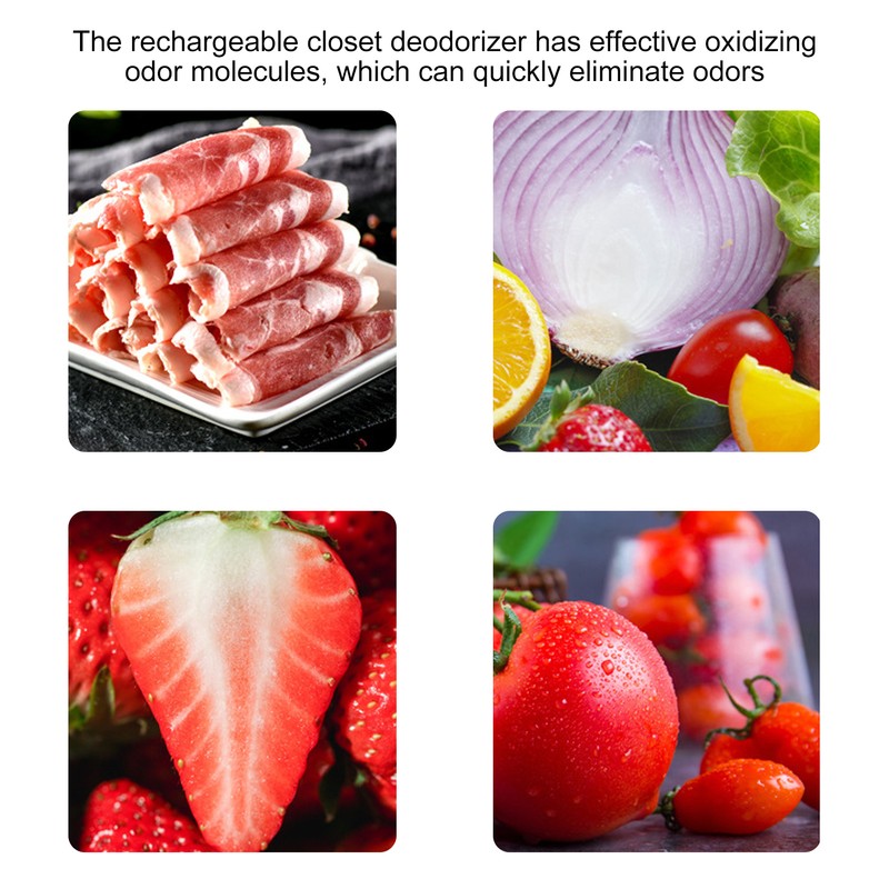 Refrigerator Deodorizer Smart Sensing 5V 120mA Warm Night Light USB