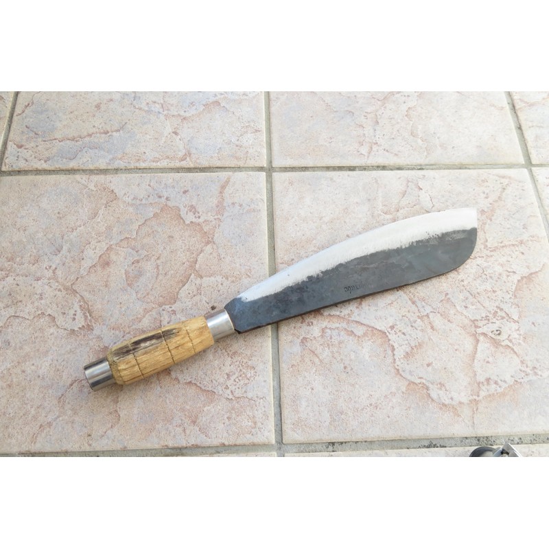 Generic Crude - 11 Inch Curved Head Carbon Steel Cleaver