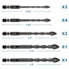 Masonry Concrete Drill Bit Set for Tile, Brick, Glass, Plastic